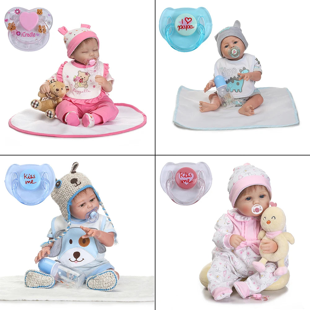 Reborn Doll Magnetic Pacifier – 1/4 Scale BJD/SD Accessory