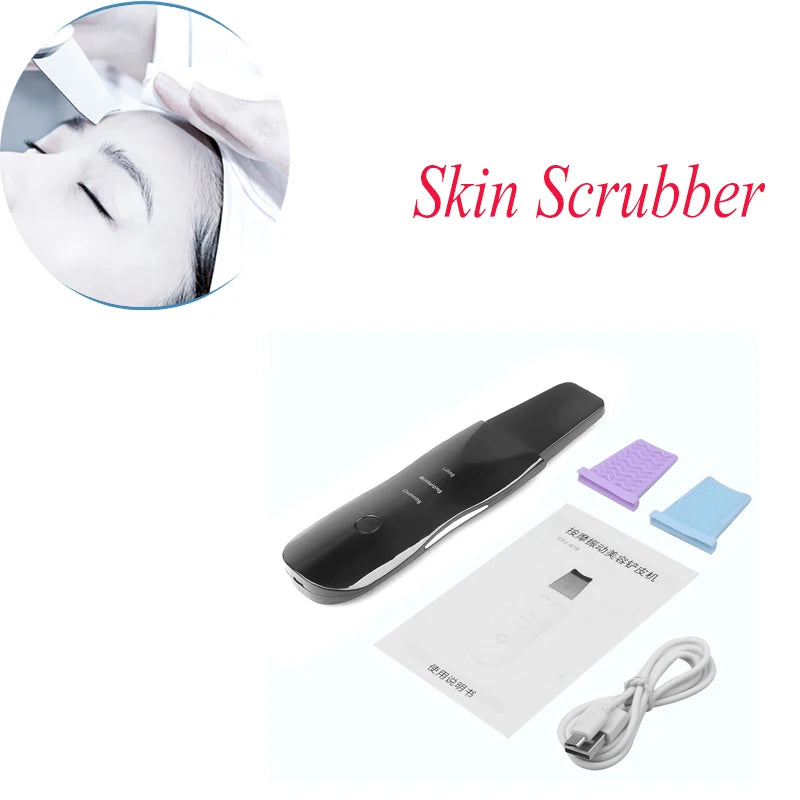 Vibration Face Skin Scrubber & Blackhead Remover