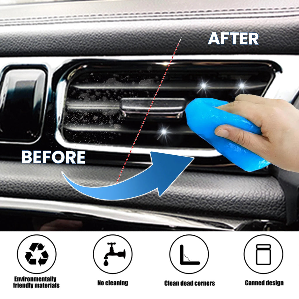 Multipurpose Cleaning Gel – Car Interior, Keyboard & Home Dust Remover