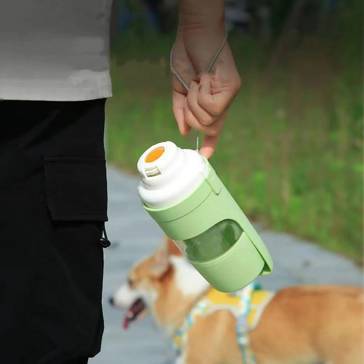 PetPack 2-in-1 Portable Water & Food Bottle for Dogs