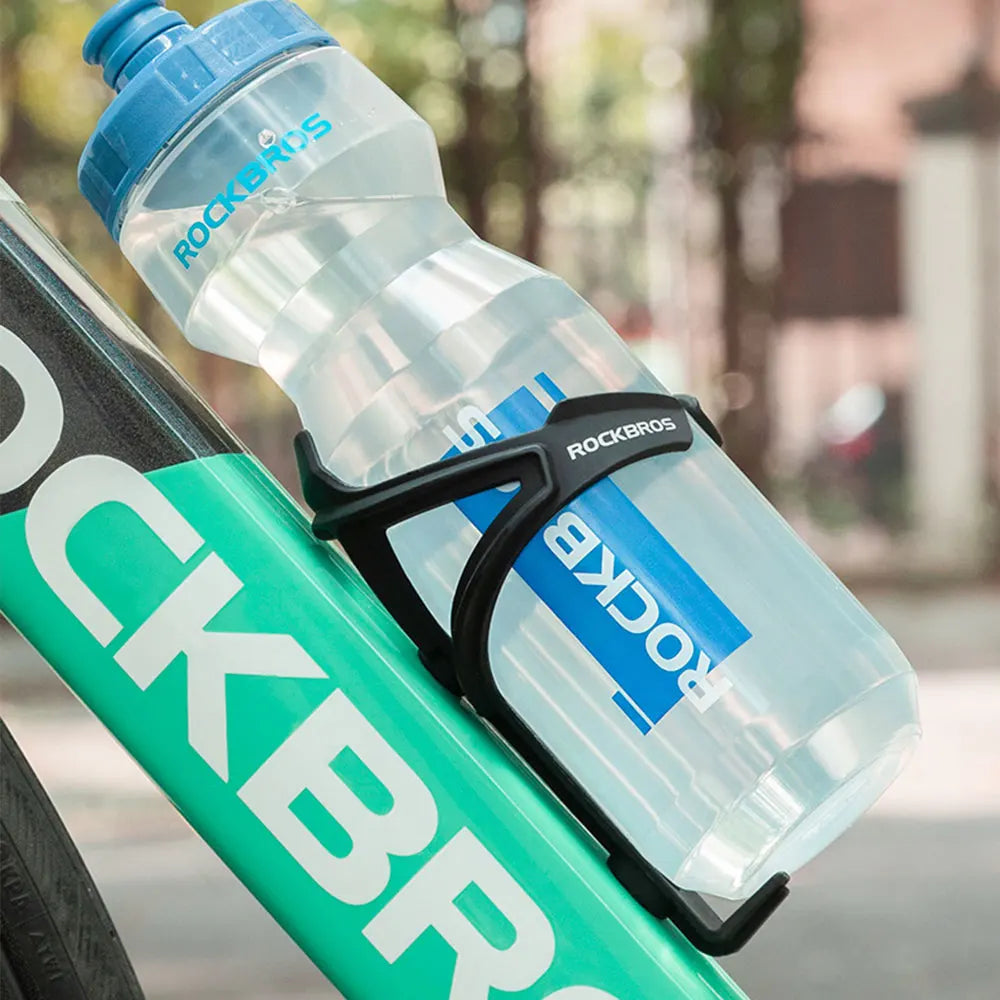 ROCKBROS 750ml Cycling Water Bottle & Holder Set – 2-Piece Sports Hydration Kit