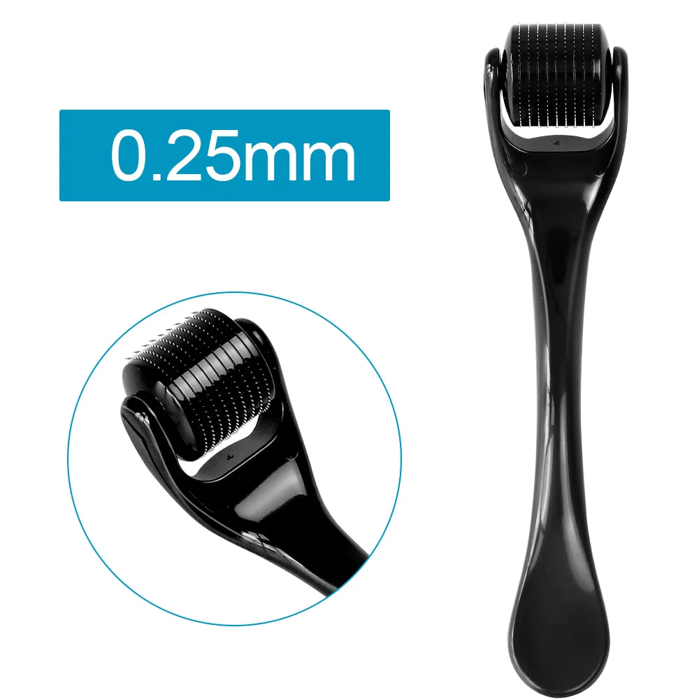 Titanium Derma Roller – Micro Needle Roller for Hair Regrowth, Beard Growth & Face Beauty
