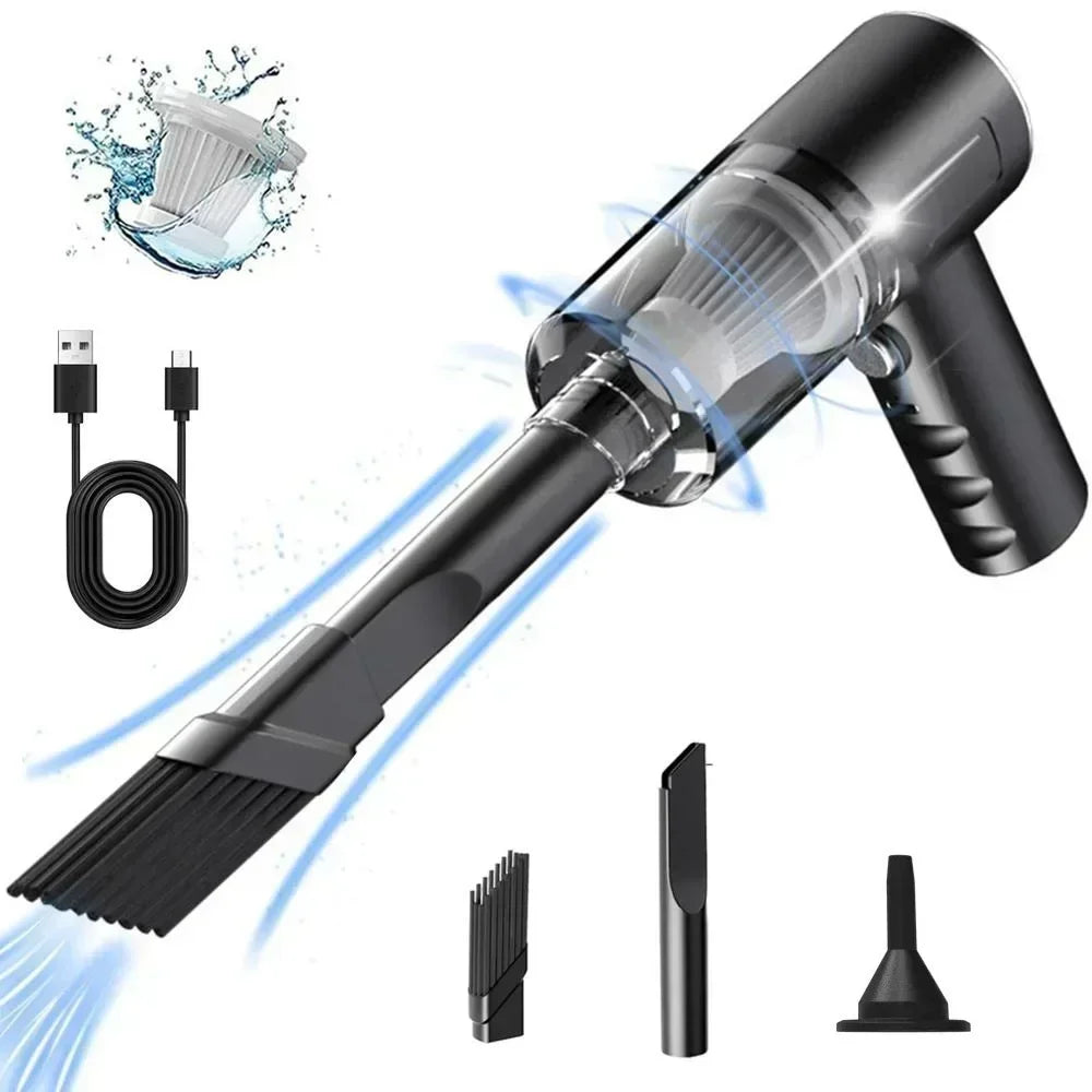 Portable Handheld Car Vacuum Cleaner – Multi-Purpose Mini Vacuum for Vehicle & Home