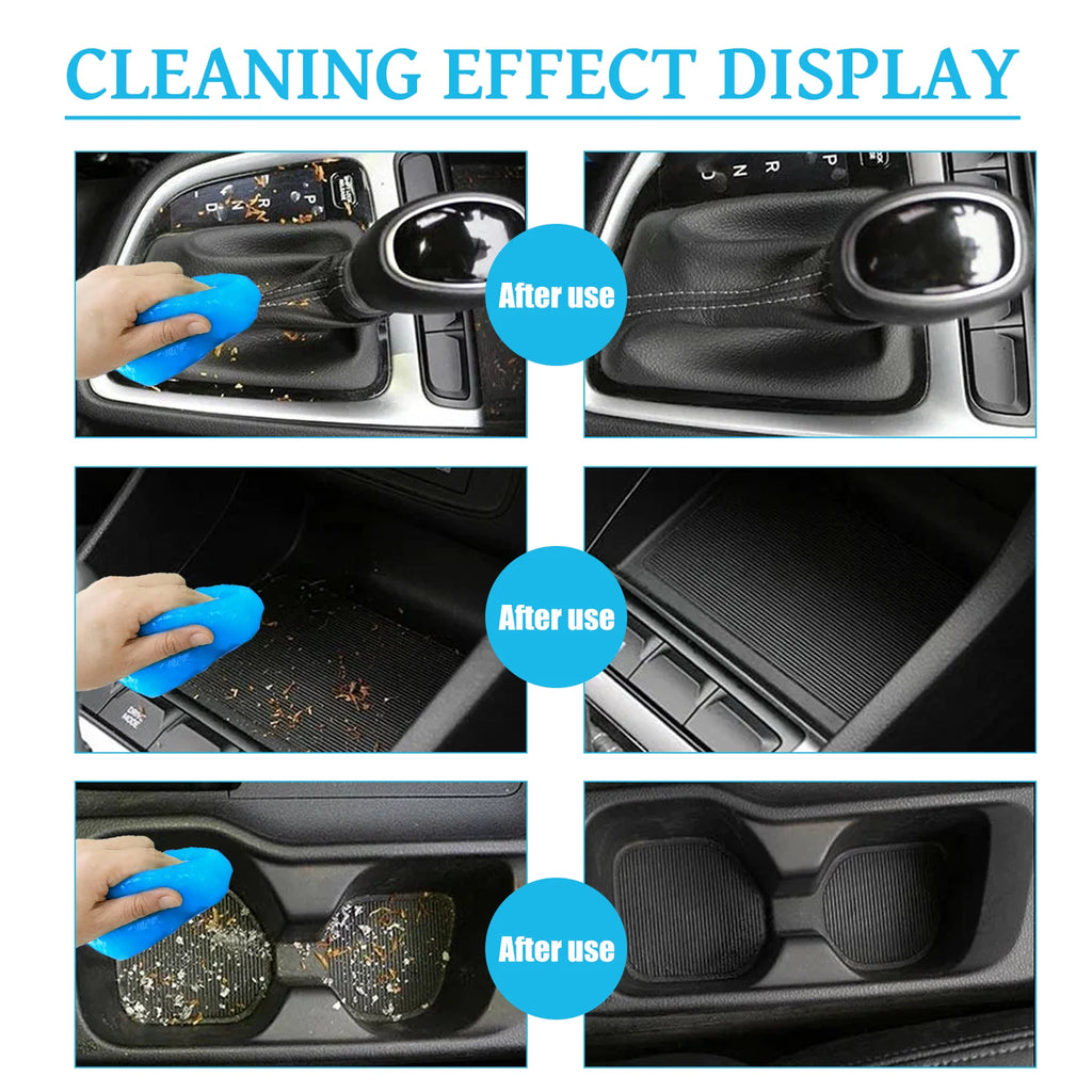 Multipurpose Cleaning Gel – Car Interior, Keyboard & Home Dust Remover