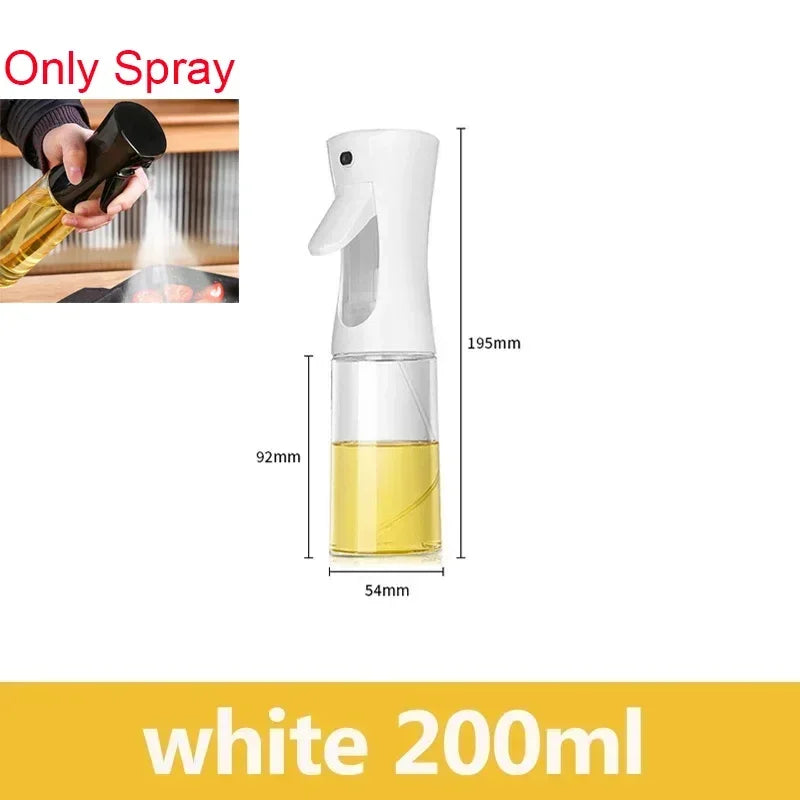 Oil Spray & Pour Bottle – Refillable Kitchen Oil Sprayer for Cooking, BBQ & Air Fryer