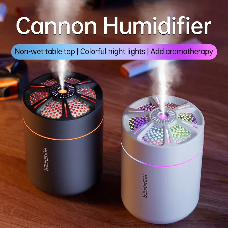 180ML Aroma Diffuser & Air Humidifier with Colour-Changing Lights