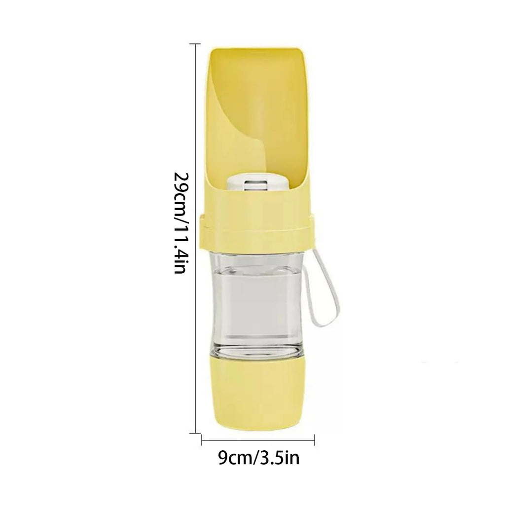 PetPack 2-in-1 Portable Water & Food Bottle for Dogs