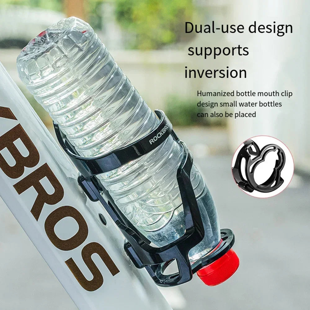 ROCKBROS Ultralight PC Bicycle Water Bottle Cage – MTB & Road Bike Holder