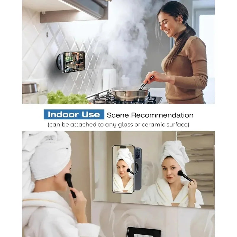 MagSafe Magnetic Car Phone Holder with Vacuum Suction