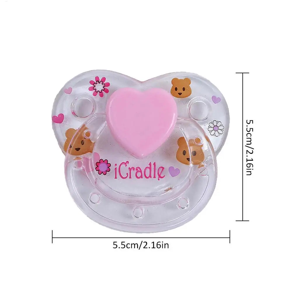 Reborn Doll Magnetic Pacifier – 1/4 Scale BJD/SD Accessory