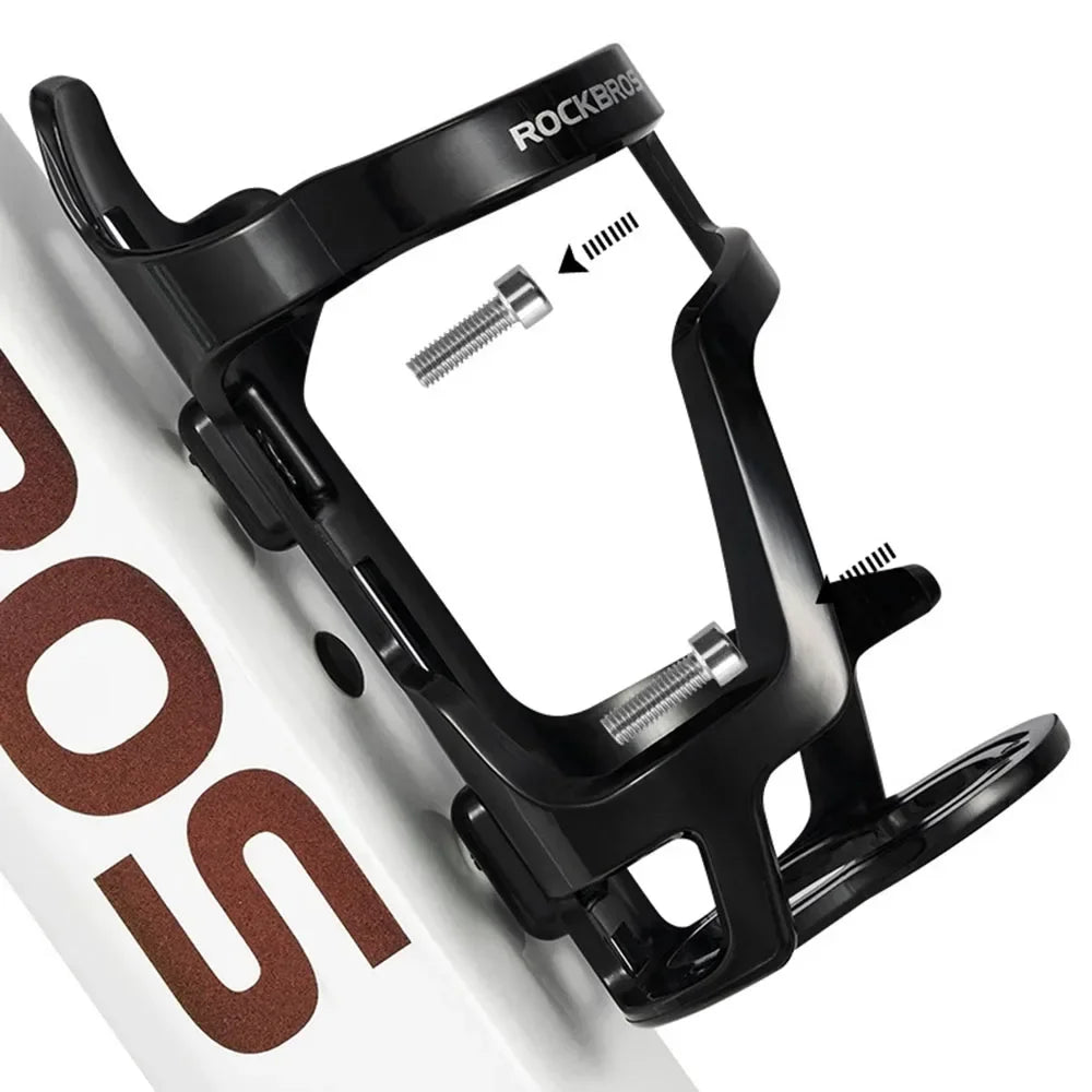 ROCKBROS Ultralight PC Bicycle Water Bottle Cage – MTB & Road Bike Holder