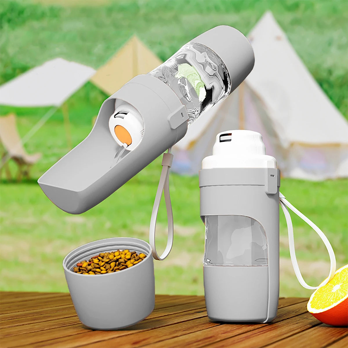 PetPack 2-in-1 Portable Water & Food Bottle for Dogs
