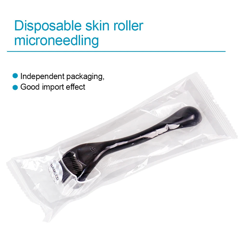 Titanium Derma Roller – Micro Needle Roller for Hair Regrowth, Beard Growth & Face Beauty