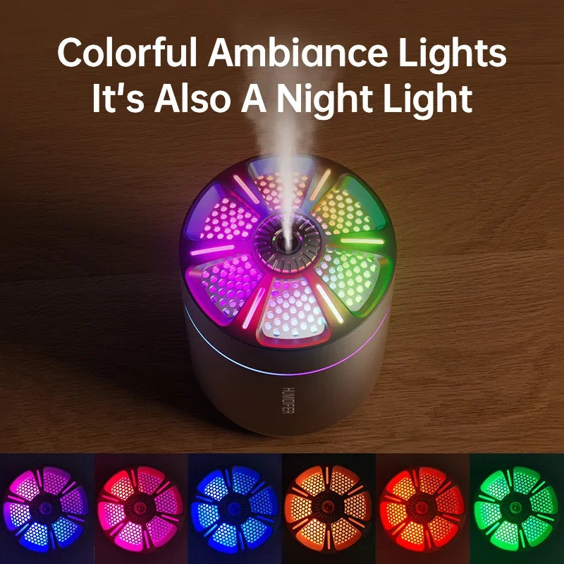 180ML Aroma Diffuser & Air Humidifier with Colour-Changing Lights