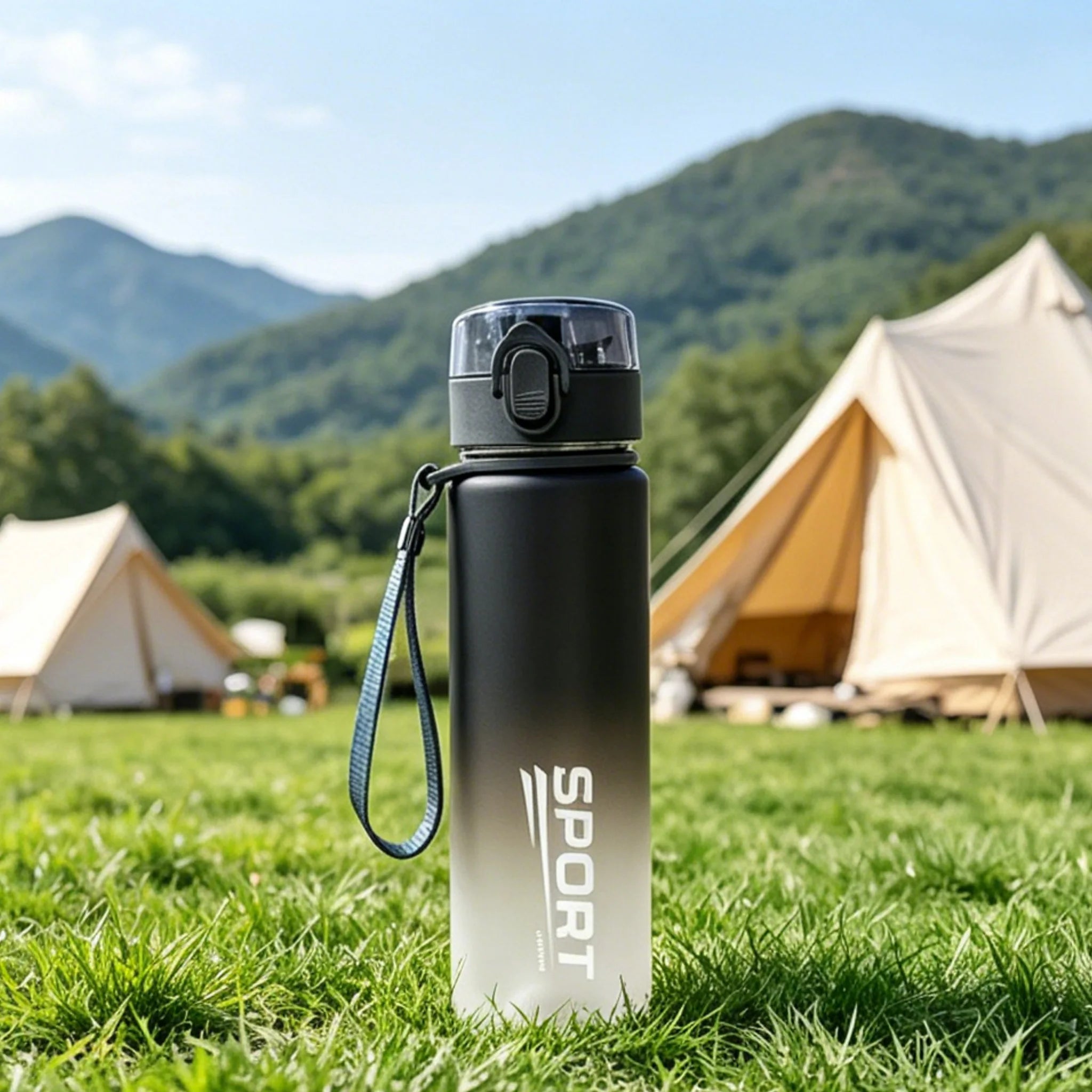 Leak-Proof Sports Water Bottle – BPA-Free Travel & Gym Bottle (400ml / 560ml)