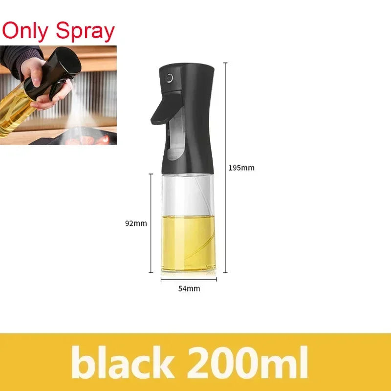 Oil Spray & Pour Bottle – Refillable Kitchen Oil Sprayer for Cooking, BBQ & Air Fryer