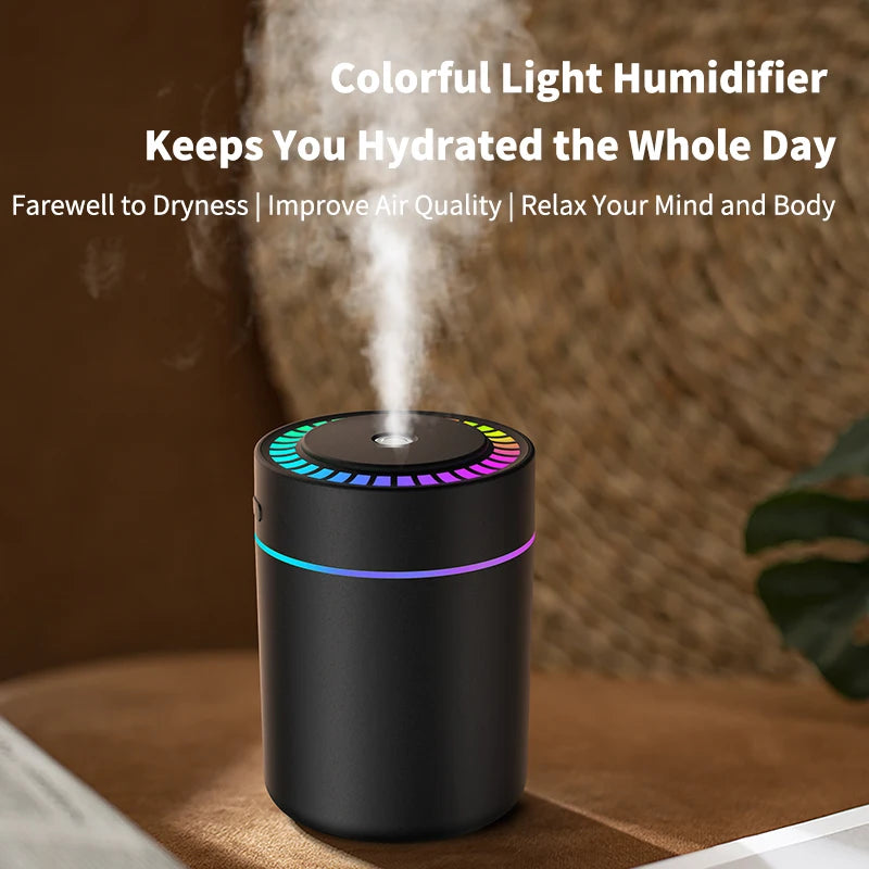 180ML Aroma Diffuser & Air Humidifier with Colour-Changing Lights