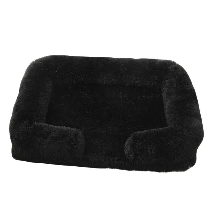 Plush Dog Bed with Removable Cover – 4 Sizes & 20 Colours