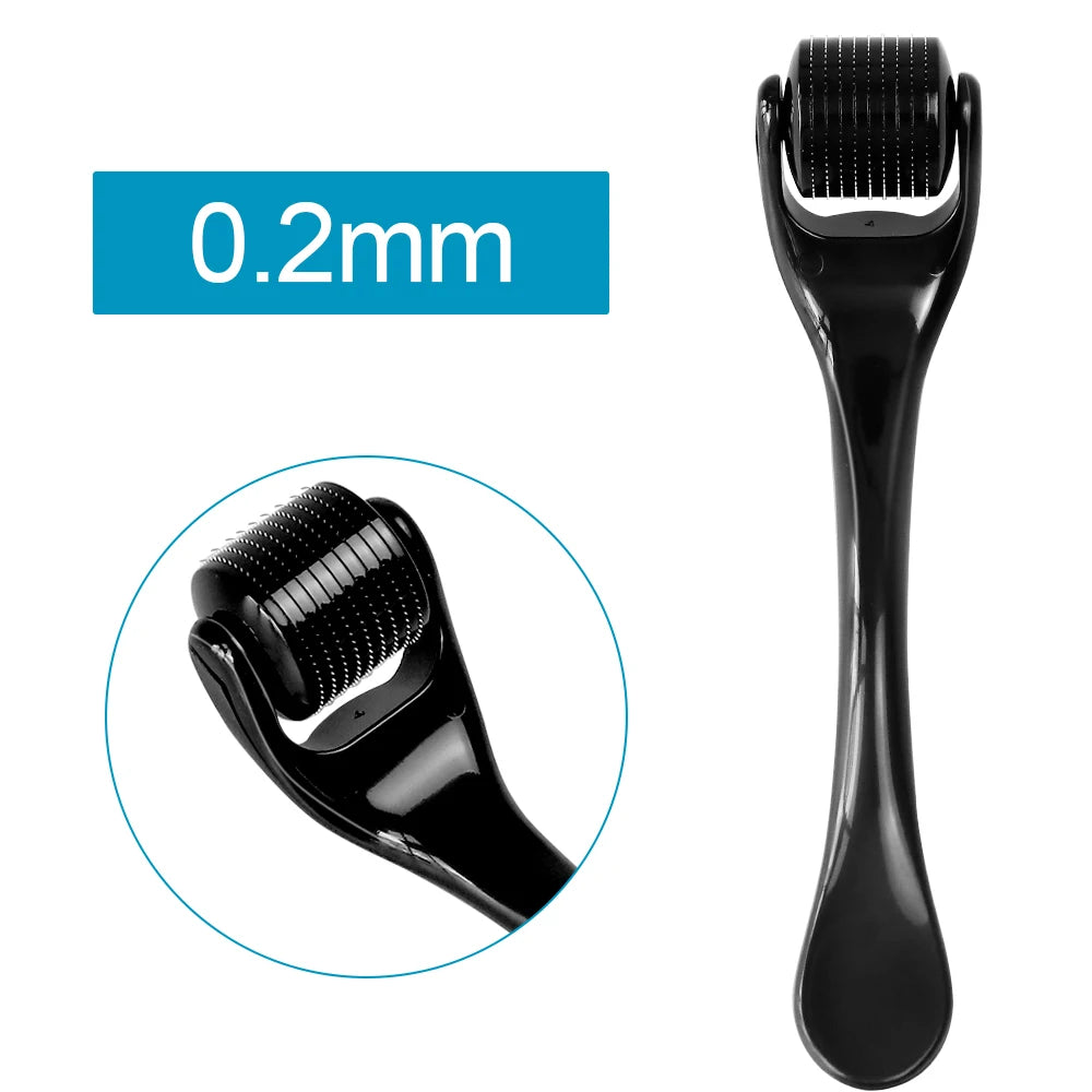 Titanium Derma Roller – Micro Needle Roller for Hair Regrowth, Beard Growth & Face Beauty